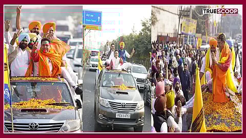 AAP Punjab President Aman Arora Leads Shukrana Yatra, Joined by Ministers, Leaders, and Thousands of Supporters