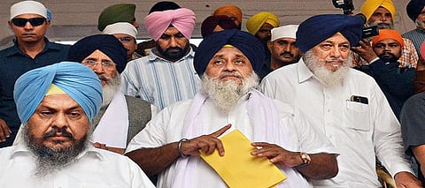 Akal Takht sentences Sukhbir Badal; orders ex-Dy CM to clean utensils, shoes in Golden Temple