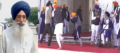 Sukhbir Badal Murder Attempt, Sukhbir Badal Assassination Attempt, Sukhbir Badal Golden Temple, Sukhbir Badal Assassination Attempt Golden Temple, Sukhbir Badal Tankhiya, Sukhbir Badal Akalt Takht, Sukhbir Badal Punishment Golden Temple