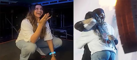 Diljit Dosanjh, Deepika Padukone, Diljit Dosanjh Deepika Padukone Brand, Diljit Dosanjh Bengaluru Concert, Diljit Dosanjh Deepika Concert Video