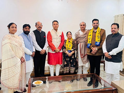 Big Setback for BJP, Vineet Dhir joins AAP ahead of Jalandhar MC elections 2024