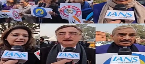 Ambedkar Row: INDIA bloc protests, slams BJP ‘diversionary tactics’