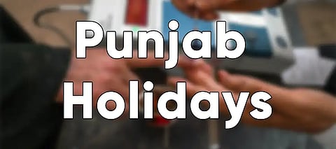 Punjab Government notifies 21 December as a Public Holiday on account of Municipal Bodies Elections