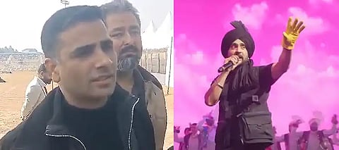 Diljit Dosanjh, DiljitDosanjh Concert, DiljitDosanjh LudhianaConcert, DiljitDosanjh LudhianaCP, DiljitDosanjh KuldeepChahal, DiljitDosanjh LudhianaCommissioner, DiljitDosanjh SecurityLudhiana