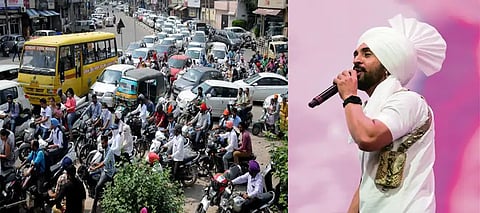 Diljit Ludhiana Show: Parking spots for over 14K vehicles announced, Silver ticket holders will have to walk appro 3km