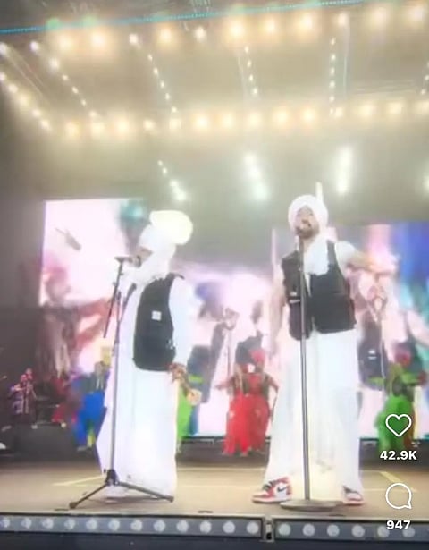 Diljit Dosanjh's Ludhiana concert: Find out which Punjabi folk singer joined him on stage