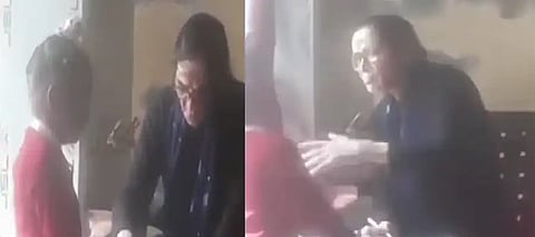 Hoshiarpur principal repeatedly slaps nursery child, pulls hair over homework mistakes; video sparks outrage
