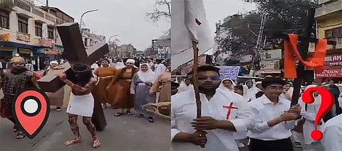Why was the viral Jesus procession video linked to Punjab? A detailed fact-check