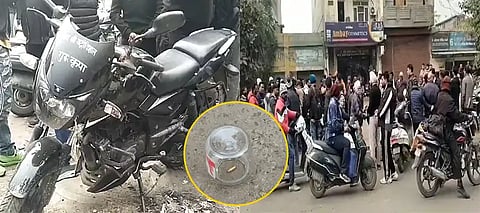 Broad daylight firing near HMPV college, New Dana Mandi in Jalandhar: Robbers injure bike rider & flee with cash