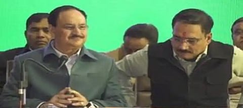 BJP’s 'Sankalp Patra' promises Rs 21,000 for pregnant women, Rs 500 LPG subsidy and Atal canteens