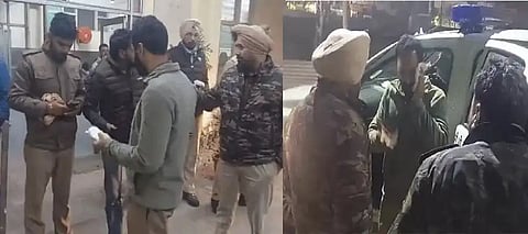 Ludhiana Nihang Singh Attack, Ludhiana Police Nihang Singh Attack, Ludhiana Kamalpur Nihang Singh Attack, Nihang Singh Robbery Case Kamalpur, Sangowal Nihang Singh Car Robbery
