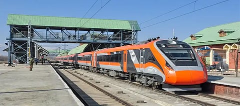 First Trial Run of Vande Bharat Train from Katra to Srinagar Completed Successfully
