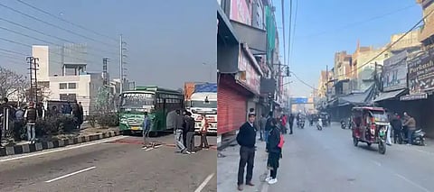 Amritsar-Delhi highway blocked in Ludhiana: Protestors call for city bandh, demands NSA in Ambedkar statue dispute