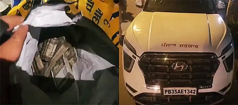 Punjab Transport Department, Punjab Car Delhi Police, Punjab Sarkar Car Delhi Police, Punjab Bhavan Car Delhi Police, Punjab Govt Reaction Seized Car Delhi