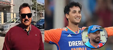 Amritsar’s Abhishek Sharma smashes 37-ball century, makes father proud