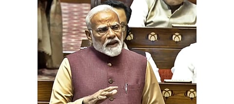 Post 2014, India embraced a ‘Nation First’ model, PM Modi slams congress 