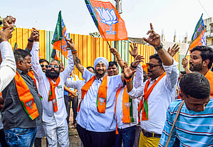 BJP wins three out of four seats with over 10 per cent Sikh voters