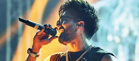 Hardy Sandhu’s Chandigarh concert halted midway, taken to police station over permit issue