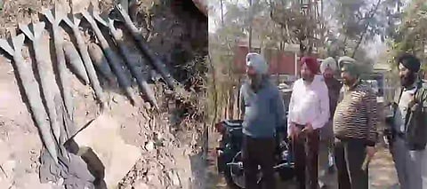 8 Rockets found in Patiala garbage dump near school; bomb squad deployed, army notified for investigation