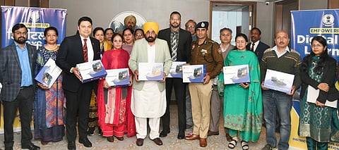 CM Bhagwant Mann distributes laptops to govt school students under Ludhiana's digital education initiative