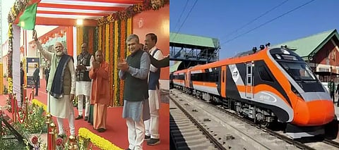 Katra-Srinagar Vande Bharat, Katra-Srinagar launch date, Katra-Srinagar New Launch Date, Katra-Srinagar Launch Dat postpone Reason, Katra-Srinagar Vande Bharat Train Route, Katra-Srinagar Vande Bharat Timing