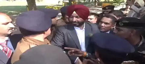 Ravneet Bittu’s heated argument with Chandigarh police, tensions rise