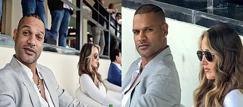 Shikhar Dhawan, Shikhar Dhawan Mystery Girl, Who is Shikhar Dhawan Mystery Girl, Shikhar Dhawan Dating, Shikhar Dhawan Dating Again, Who is Sophie Shine, Shikhar Dhawan Lovestory, Shikhar Dhawan Mystery Girl Champions Trophy