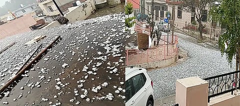 Punjab Weather, Punjab Weather Update, Punjab Snowfall, Jalandhar Snowfall, Jalandhar Hailstorm