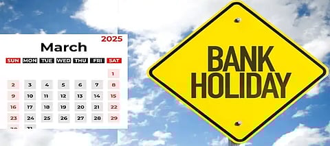 Bank Holidays in March 2025: Financial institutions to be closed for 14 days amid Holi & Eid festival