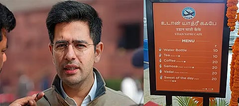 “Udaan Yatri Cafe” Expands: After Kolkata, Affordable Food Canteen Opens at Chennai Airport Following MP Raghav Chadha’s viral parliament speech 
