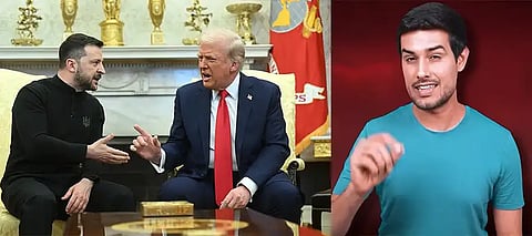 'End of USA's..': Dhruv Rathee slams X boss over Trump vs Zelenskyy viral media showdown
