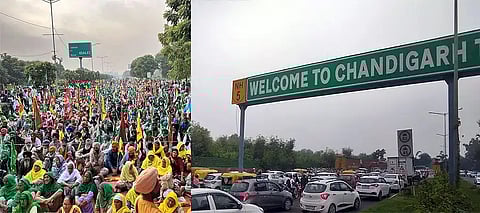 Farmers' Chandigarh Chalo march tomorrow; Check list of routes that will be disrupted
