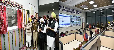 CM Launches phase-1 of city surveillance and traffic management at mohali