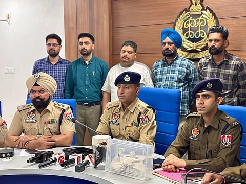 Major action by Malerkotla police: accused in child abduction case sustains bullet injury while attempting to flee police custody during weapon recovery operation