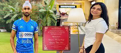 Mandeep Singh, Mandeep Singh Marriage, Mandeep Singh Bride, Mandeep Singh Wife, Mandeep Singh Hockey Marriage, Mandeep Singh Wedding Date, Mandeep Singh Udita Duhan, Mandeep Singh Udita Duhan Marriage