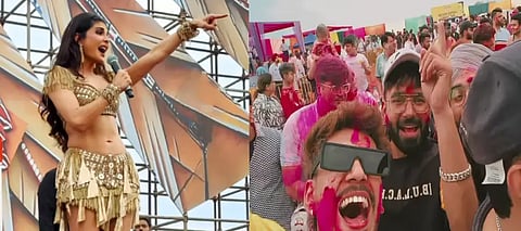 Jacqueline Fernandez, Jacqueline Fernandez Ludhiana, Jacqueline Fernandez Ludhiana Holi, Jacqueline Fernandez Holi fest Ludhiana, Jacqueline Fernandez Ludhiana Boy, Jacqueline Fernandez Fan Ludhiana, Jacqueline Fernandez Ishan Johar