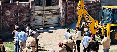 Punjab’s war against drugs: House of drug peddler demolished in Ferozepur