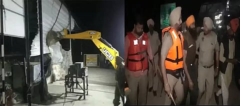 Punjab Police dismantle farmer protest camps at Sambhu & Khanauri Border in major crackdown; highway likely to open after 13 months