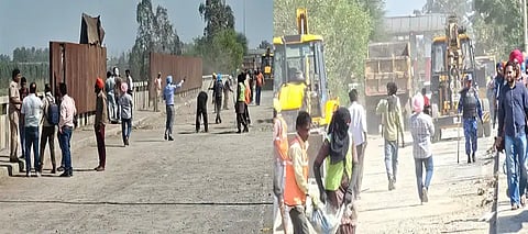 End of the roadblock: Traffic resumes at Shambhu border as Punjab clears protest sites