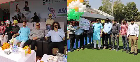 Ashmita Hockey League, Ashmita Hockey League Jalandhar, Ashmita Hockey League Inauguration, Ashmita Hockey League Opening, Ashmita Hockey League Hockey Punjab, Hockey Punjab League, Nitin Kohli Hockey Punjab