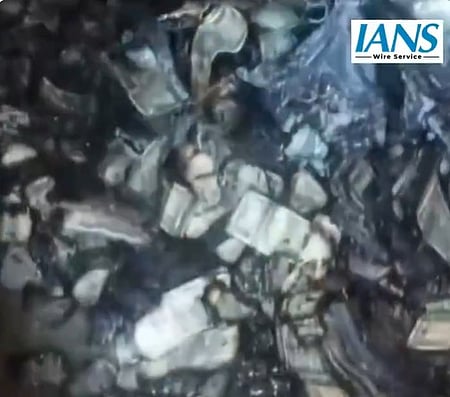 SC releases Delhi Police's video showing burnt cash at judge's residence