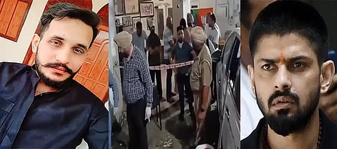 Lawrence Bishnoi, Lawrence Bishnoi Reaction, Lawrence Bishnoi Reaction Jalandhar Grenade Attack, Lawrence Bishnoi Reaction Shahzad Bhatti, Lawrence Bishnoi Promises Kill Shahzad Bhatti, Lawrence Bishnoi Threat Shahzad Bhatti, Lawrence Bishnoi Manoranjan Kalia