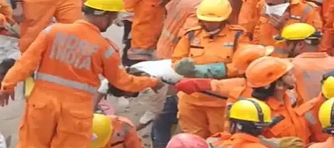 4 dead, several feared trapped after building collapses in Delhi's Mustafabad