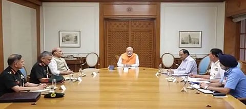 PM Modi’s emergency war room meet in progress, decisive strike on terror looms