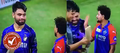 Kuldeep Yadav, Kuldeep Yadav Slap, Kuldeep Yadav Slap Video, Kuldeep Yadav Rinku Singh, Kuldeep Yadav Rinku Singh Viral Video, Rinku Singh Slap IPL 2025, Kuldeep Yadav Slap Fact Check
