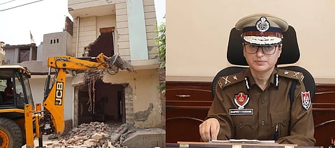 "Yudh Nashian Virudh" campaign intensifies – illegal structures linked to notorious drug smugglers demolished in Jalandhar