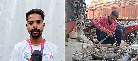 From glory to struggle: Paralympic Champion Harjeet Singh fixes tyres to survive—Read the full story