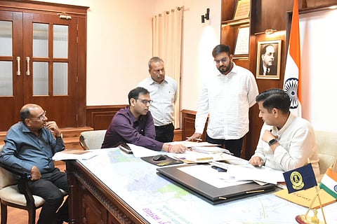 High-Level Meeting by Deputy Commissioner Regarding Urban Estate Railway Crossing