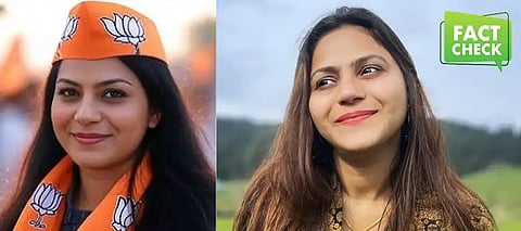 Fact Check reveals truth behind viral image of Jyoti Malhotra in BJP cap: AI or reality?