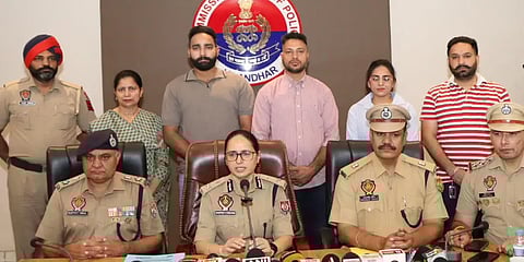 Commissionerate Police Jalandhar busts major drug racket: 2 accused arrested & 13 kg heroin, weapons, luxury vehicles seized